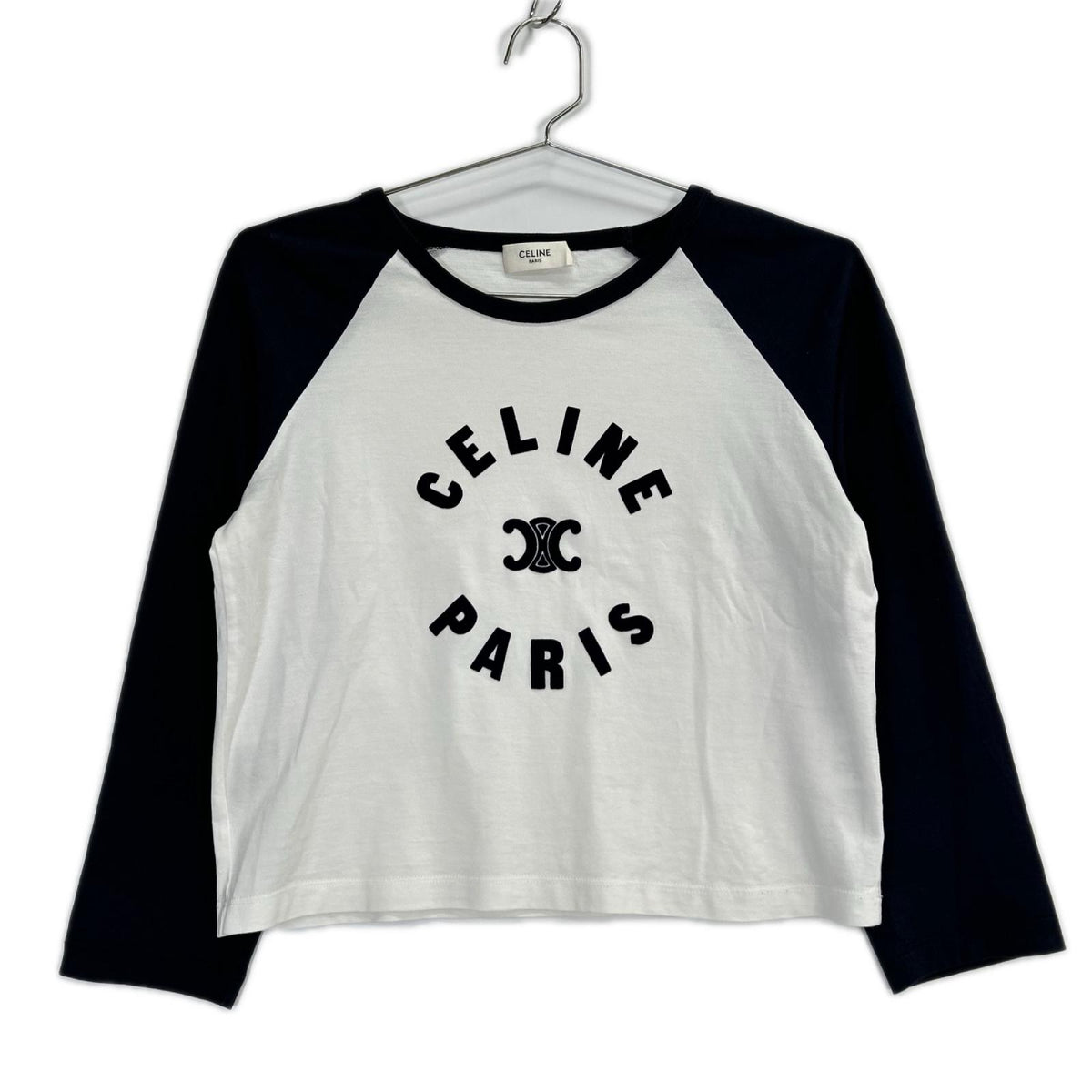 CELINE セリーヌ 2X89N507Z.02XM ネイビー×ホワイト トリオンフ カットソー トップス
