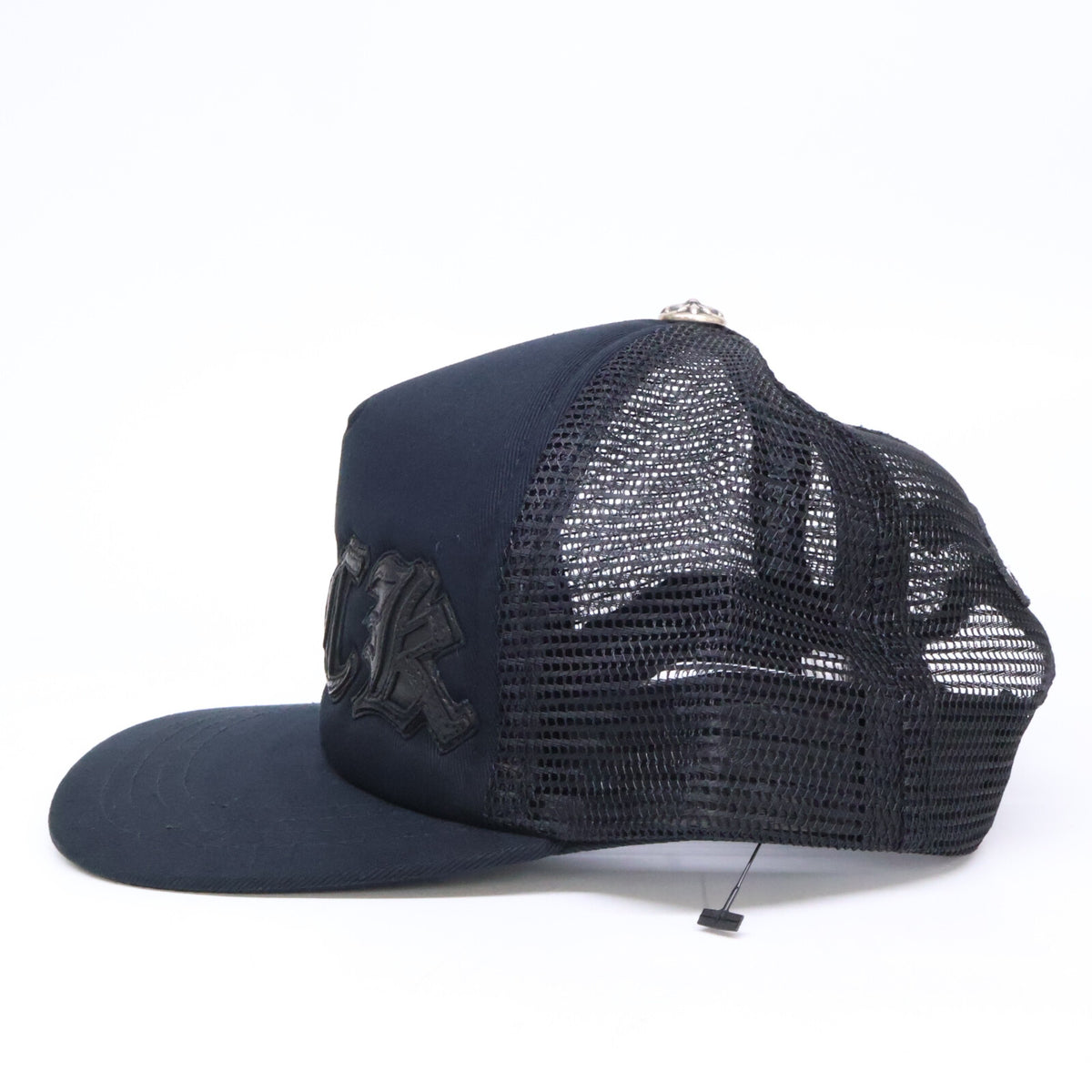Chrome hearts クロムハーツ 【美品】Fuck Leather Patch Trucker Cap レザーパッチ トラッカーキャップ 帽子