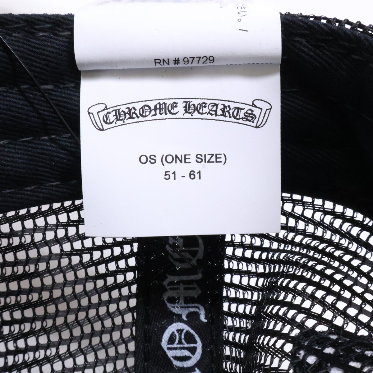 Chrome hearts クロムハーツ 【美品】Fuck Leather Patch Trucker Cap レザーパッチ トラッカーキャップ 帽子