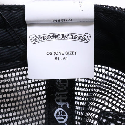 Chrome hearts クロムハーツ 【美品】Fuck Leather Patch Trucker Cap レザーパッチ トラッカーキャップ 帽子