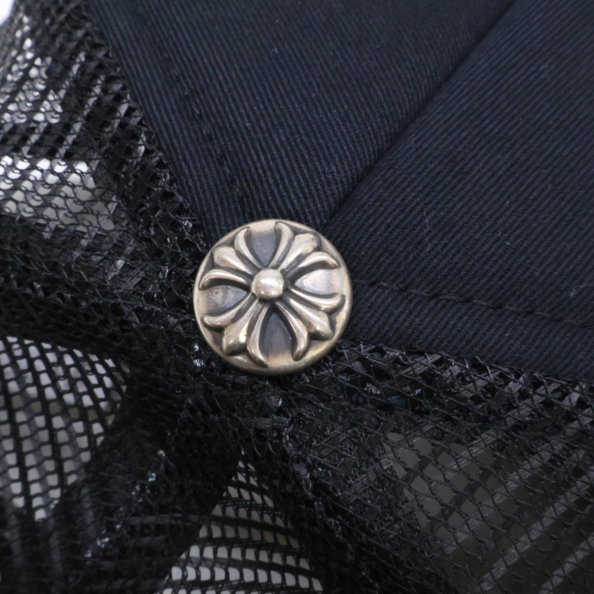 Chrome hearts クロムハーツ 【美品】Fuck Leather Patch Trucker Cap レザーパッチ トラッカーキャップ 帽子