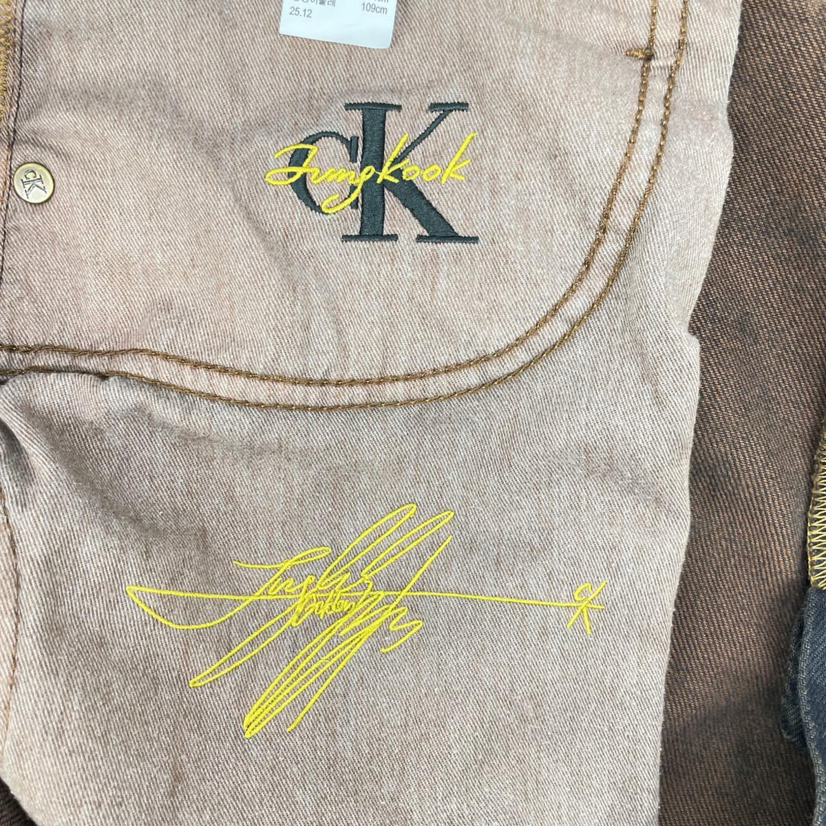 CalvinKlein カルバンクライン 40431MF Jung Kook for Calvin Klein バギージーンズ ボトムス