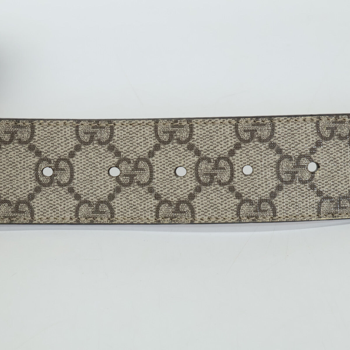 GUCCI グッチ 411924 KGDHN インターロッキングG バックル付 GGスプリーム ベルト