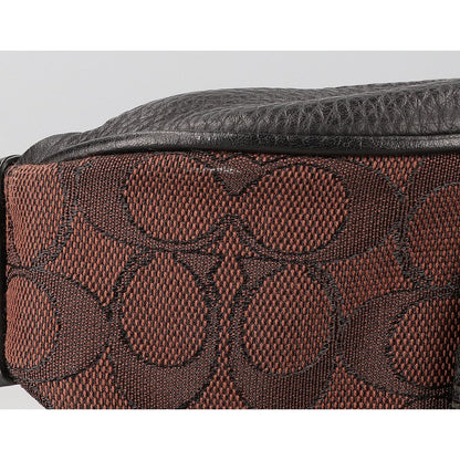 COACH コーチ 【美品】C5386 トンプソン シグネチャー ヴァーシティ ストライプ ベルトバッグ ウエストバッグ