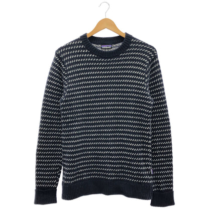 Patagonia パタゴニア 50655 ネイビー ウールナイロン ニットセーター トップス
