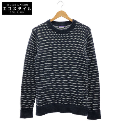 Patagonia パタゴニア 50655 ネイビー ウールナイロン ニットセーター トップス