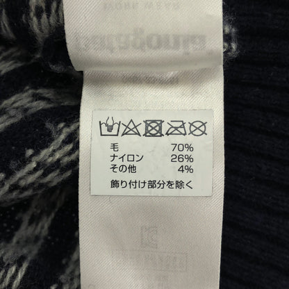 Patagonia パタゴニア 50655 ネイビー ウールナイロン ニットセーター トップス