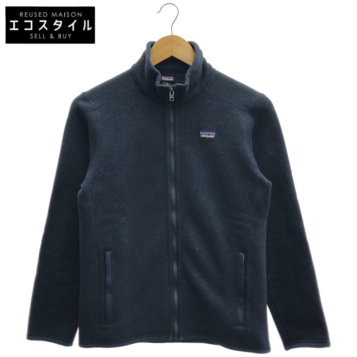 Patagonia パタゴニア ネイビー フリースジップアップジャケット トップス
