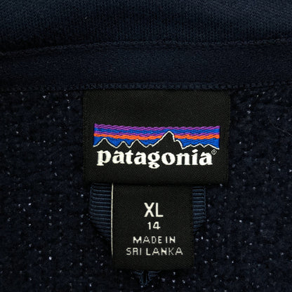 Patagonia パタゴニア ネイビー フリースジップアップジャケット トップス