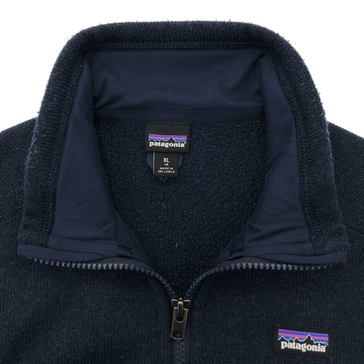 Patagonia パタゴニア ネイビー フリースジップアップジャケット トップス