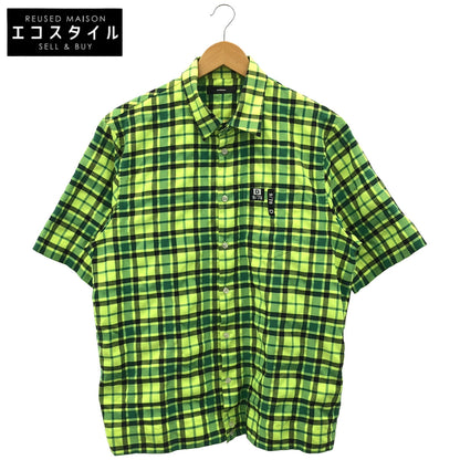 DIESEL ディーゼル グリーン　チェックシャツ トップス