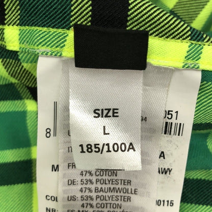 DIESEL ディーゼル グリーン　チェックシャツ トップス
