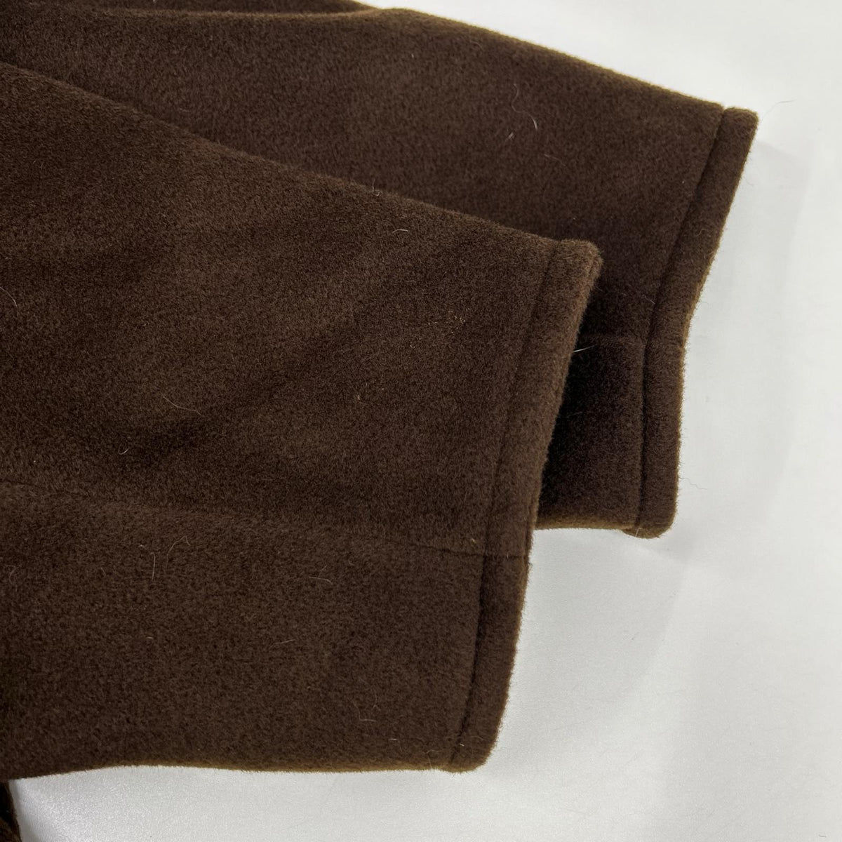 Max Mara マックスマーラ ブラウン ピュアヴァージンウール ダブルコート コート