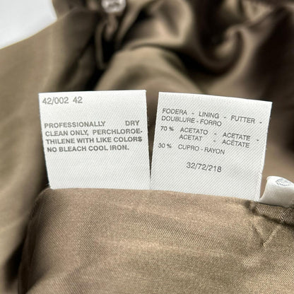 Max Mara マックスマーラ ブラウン ピュアヴァージンウール ダブルコート コート