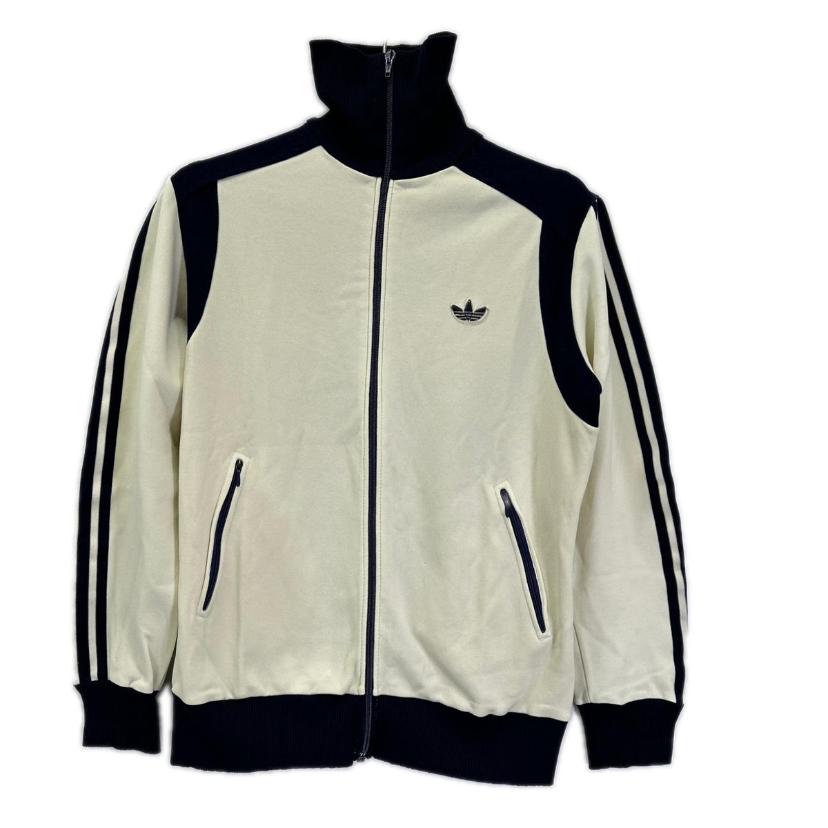 adidas アディダス 70s 80s アイボリー ネイビー トラックジャケット ジャケット