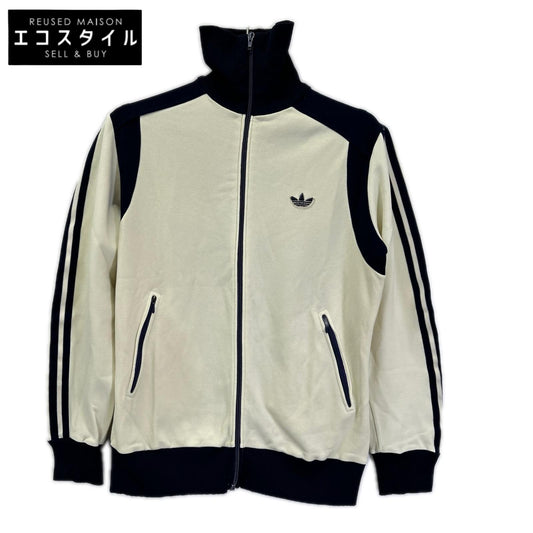 adidas アディダス 70s 80s アイボリー ネイビー トラックジャケット ジャケット