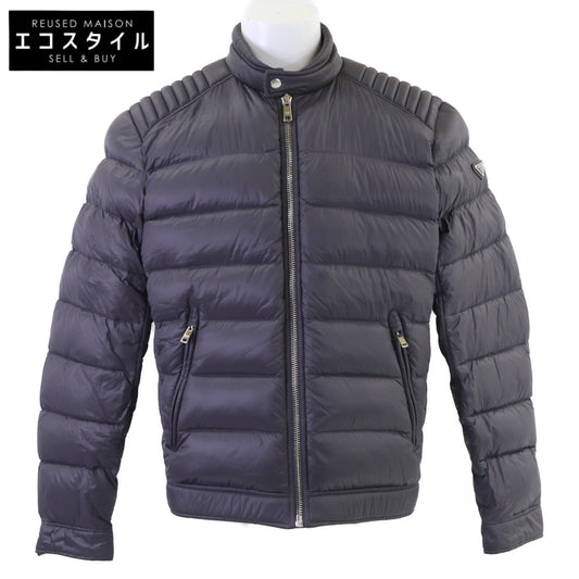 PRADA プラダ 【国内正規】SGB608 トライアングルロゴプレート バイカー ダウンジャケット ジャケット