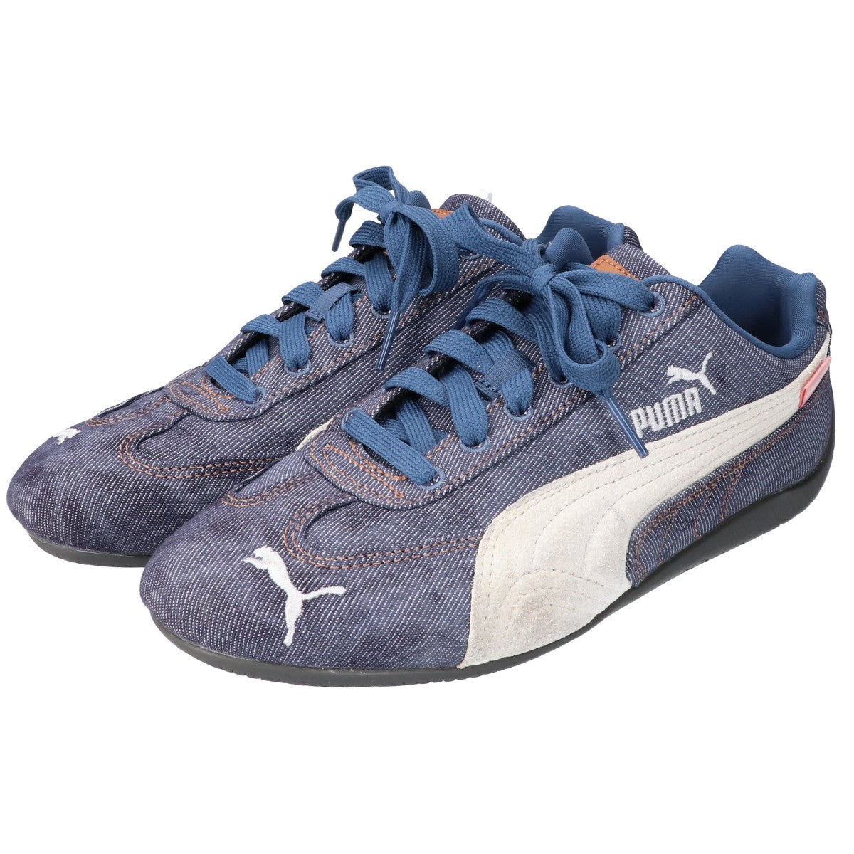 PUMA プーマ xatmos pink 406918-01 デニム スピードキャット スニーカー シューズ