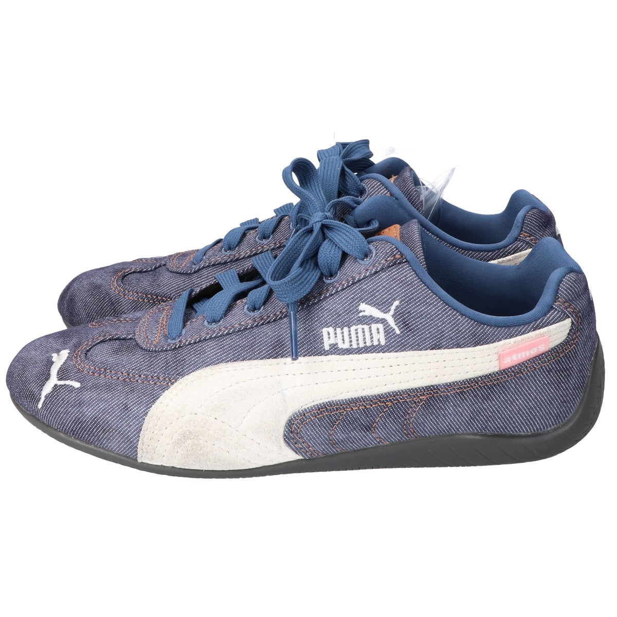 PUMA プーマ xatmos pink 406918-01 デニム スピードキャット スニーカー シューズ