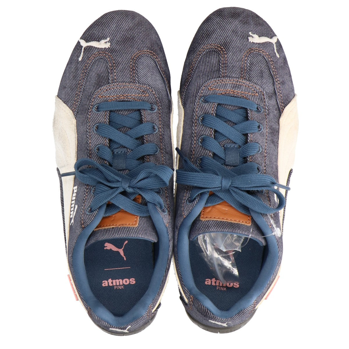 PUMA プーマ xatmos pink 406918-01 デニム スピードキャット スニーカー シューズ