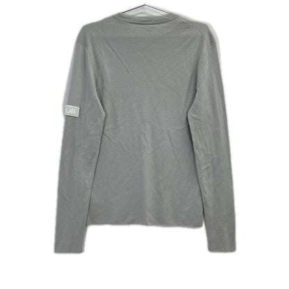 DIOR ディオール 933M647AT071 グレー ロゴパッチ ニットセーター トップス