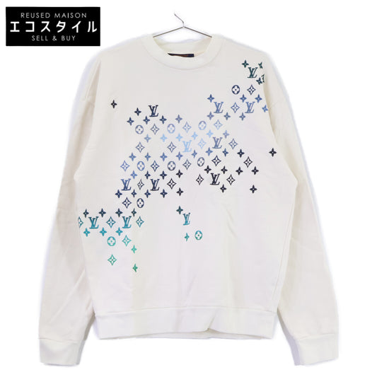 LOUIS VUITTON ルイヴィトン 【国内正規/24年製】1AFBWA /RM241M IHN HQY31W グラデーションモノグラム エンブロイダリースウェットシャツ トップス