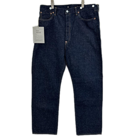 New Manual ニューマニュアル 2026SSPT-YY-0001 インディゴ #002 1942 ONE-WASHED LV JEANS/デニムパンツ ボトムス