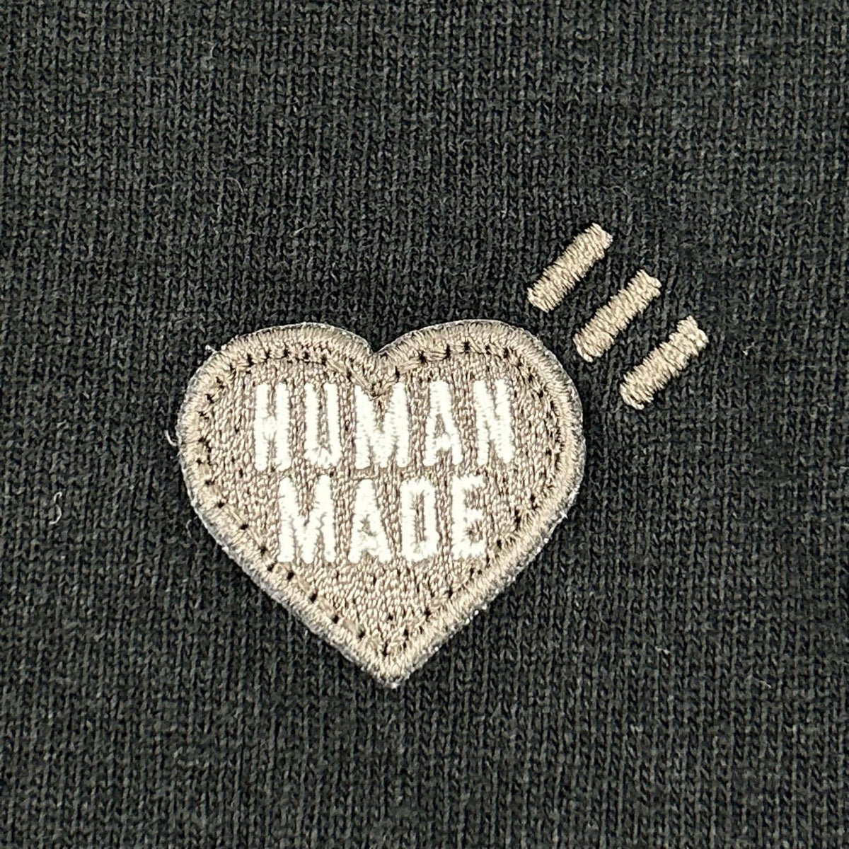 HUMAN MADE ヒューマンメイド M20801 ブラック コットン Pocket Tee ショートスリーブカットソー トップス