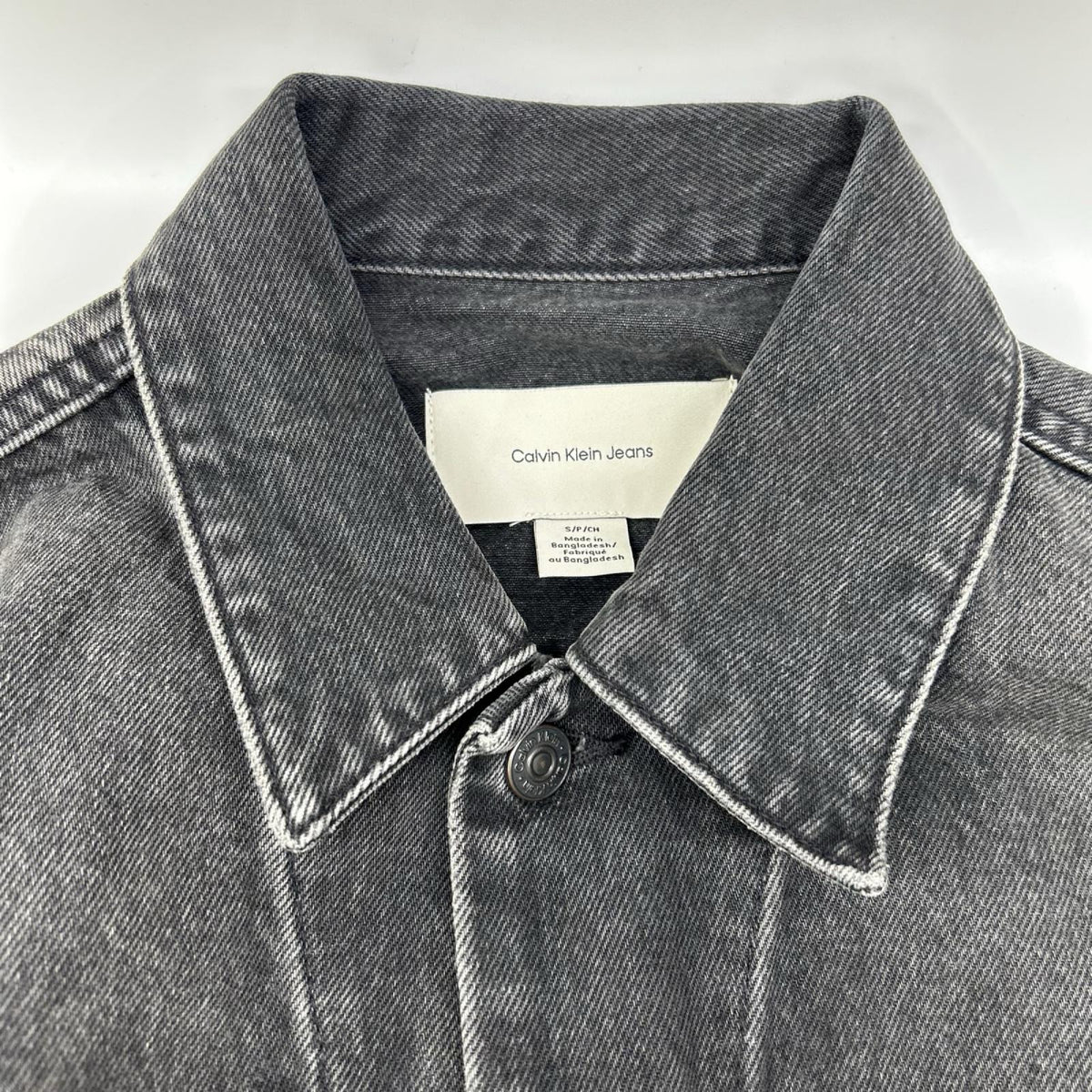 CalvinKleinJeans カルバンクラインジーンズ 4RB796G ブラック デニム トラッカージャケット ジャケット