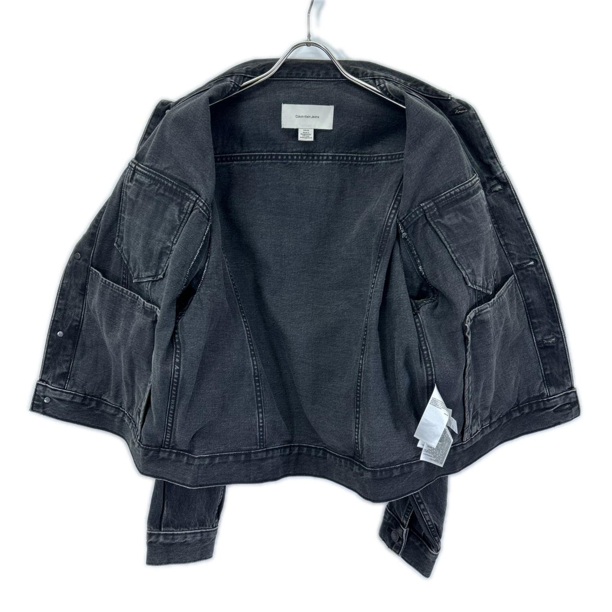 CalvinKleinJeans カルバンクラインジーンズ 4RB796G ブラック デニム トラッカージャケット ジャケット
