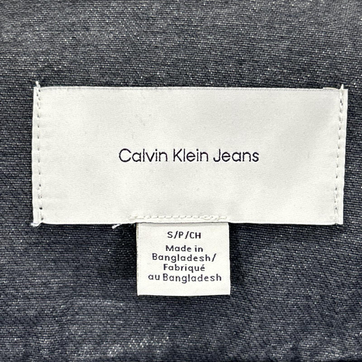 CalvinKleinJeans カルバンクラインジーンズ 4RB796G ブラック デニム トラッカージャケット ジャケット