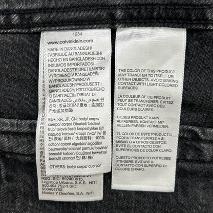 CalvinKleinJeans カルバンクラインジーンズ 4RB796G ブラック デニム トラッカージャケット ジャケット