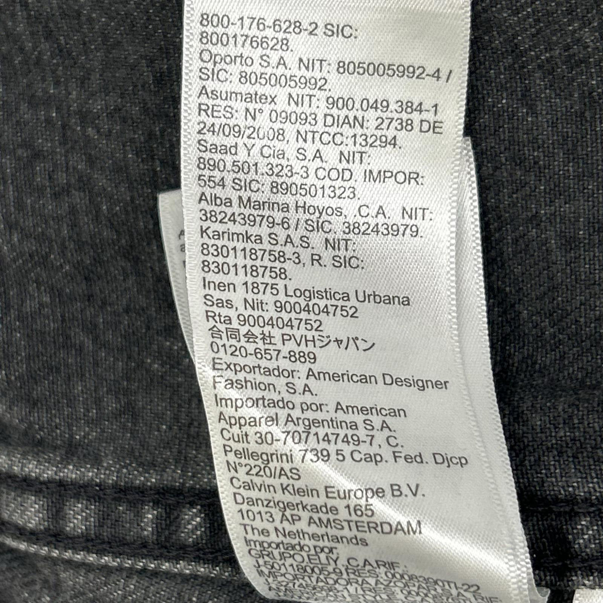 CalvinKleinJeans カルバンクラインジーンズ 4RB796G ブラック デニム トラッカージャケット ジャケット