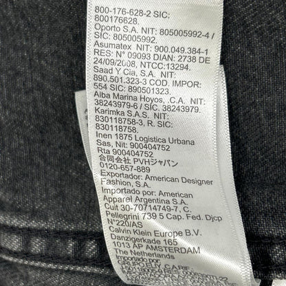 CalvinKleinJeans カルバンクラインジーンズ 4RB796G ブラック デニム トラッカージャケット ジャケット