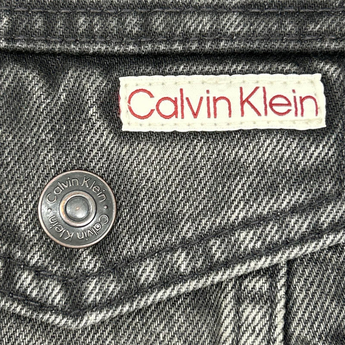CalvinKleinJeans カルバンクラインジーンズ 4RB796G ブラック デニム トラッカージャケット ジャケット