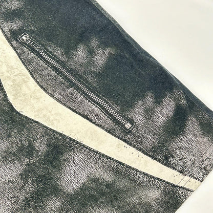 DIESEL ディーゼル ブラック T-BOXT-LS-V5 トロンプルイユ ロングスリーブカットソー トップス