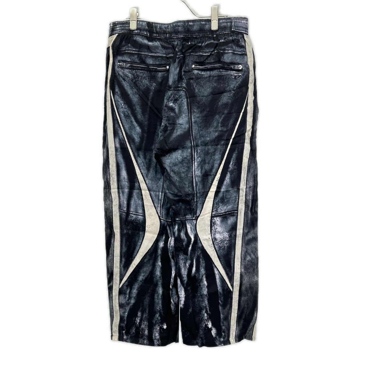 DIESEL ディーゼル ブラック P-THECK-BMCZ トロンプルイユ トラックパンツ ボトムス