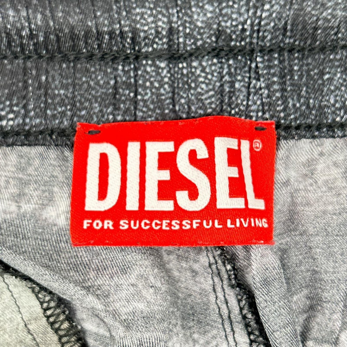 DIESEL ディーゼル ブラック P-THECK-BMCZ トロンプルイユ トラックパンツ ボトムス