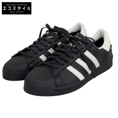 adidas アディダス 新品同様 SUPERSTAR 82 GTX for Japan スニーカー シューズ メンズ ブラック×ホワイト 26cm 26年 KI7819 シューズ