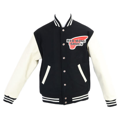 HUMAN MADE ヒューマンメイド x RED WING レッドウィング【新品同様】XX30JK001 VARSITY JACKET アームレザー切替スタジャン ジャケット