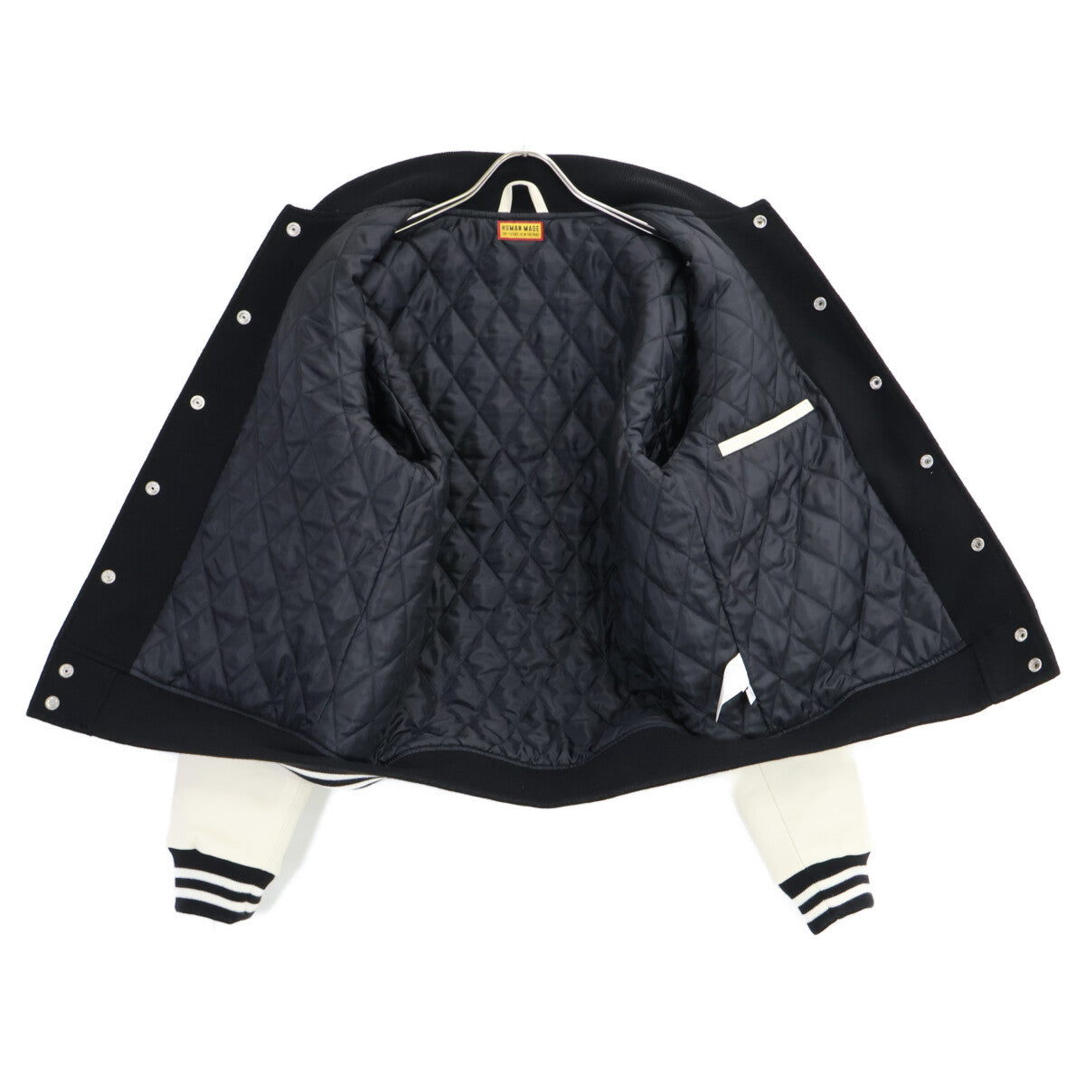 HUMAN MADE ヒューマンメイド x RED WING レッドウィング【新品同様】XX30JK001 VARSITY JACKET アームレザー切替スタジャン ジャケット