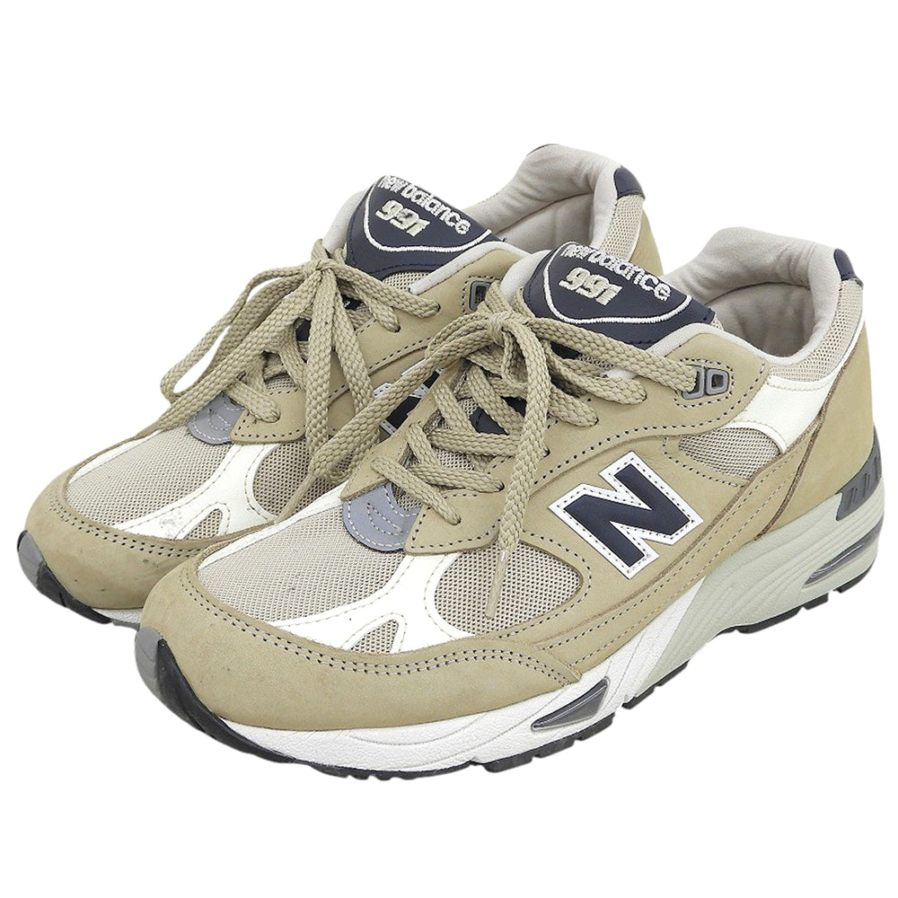 NEW BALANCE ニューバランス ローカットスニーカー シューズ メンズ ベージュ 26.0cm M991BTN 23SS シューズ