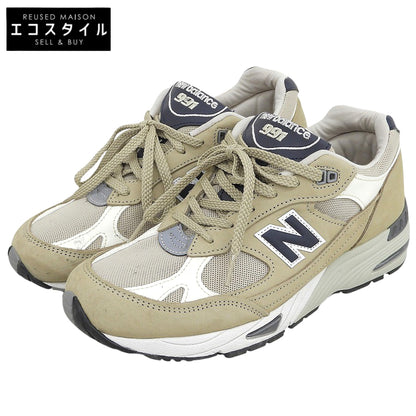 NEW BALANCE ニューバランス ローカットスニーカー シューズ メンズ ベージュ 26.0cm M991BTN 23SS シューズ