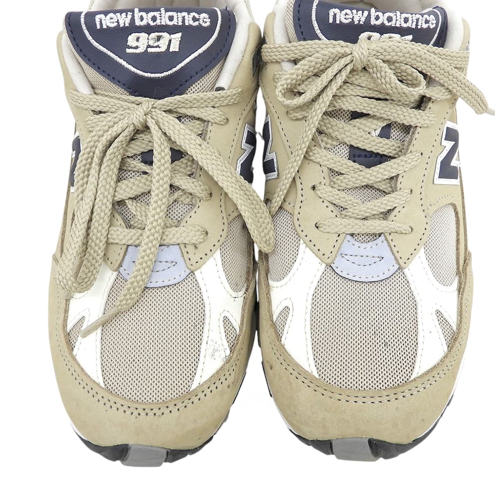 NEW BALANCE ニューバランス ローカットスニーカー シューズ メンズ ベージュ 26.0cm M991BTN 23SS シューズ