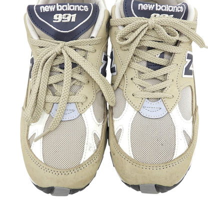 NEW BALANCE ニューバランス ローカットスニーカー シューズ メンズ ベージュ 26.0cm M991BTN 23SS シューズ