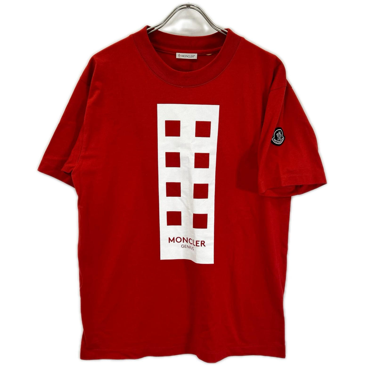 MONCLER モンクレール 18年 x Palm Angels レッド マグリアTシャツ トップス