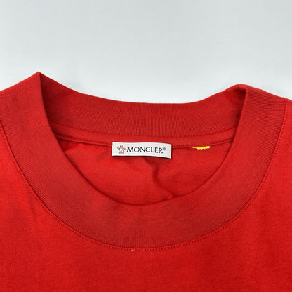 MONCLER モンクレール 18年 x Palm Angels レッド マグリアTシャツ トップス