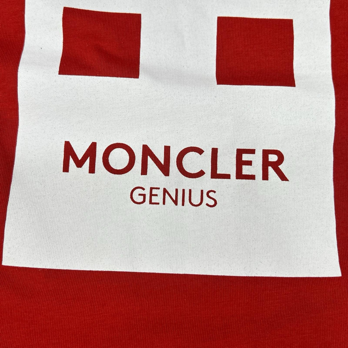 MONCLER モンクレール 18年 x Palm Angels レッド マグリアTシャツ トップス