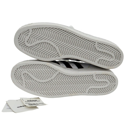 adidas アディダス スーパースター80s スニーカー シューズ メンズ ホワイト×ボルドー 26.0cm CM8439 シューズ