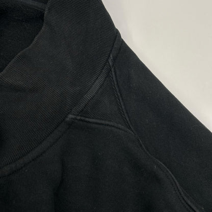 STONE ISLAND ストーンアイランド 24AW 811563420 ブラック Half Zip Sweatshirt ワッペンロゴ付き ハーフジップ スウェット トップス